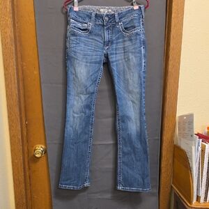 Ariat Women's Straight Leg Blue Jeans